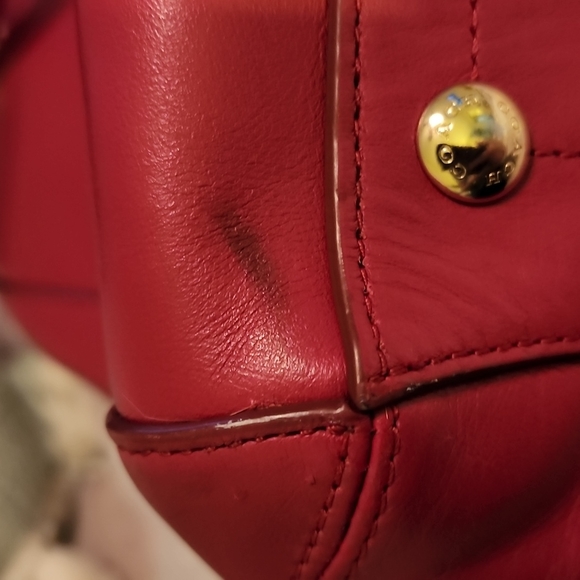 Coach Margot satchel/ Small  matching color Coach wallet/ ID /key chain - Picture 14 of 16